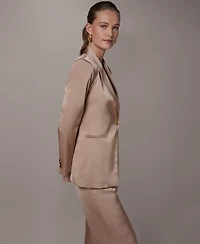 Donna Karan New York Petite Lapel Neck Jacket