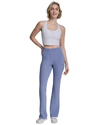Dkny Sport Women's Transcend Thermal Flare Pants