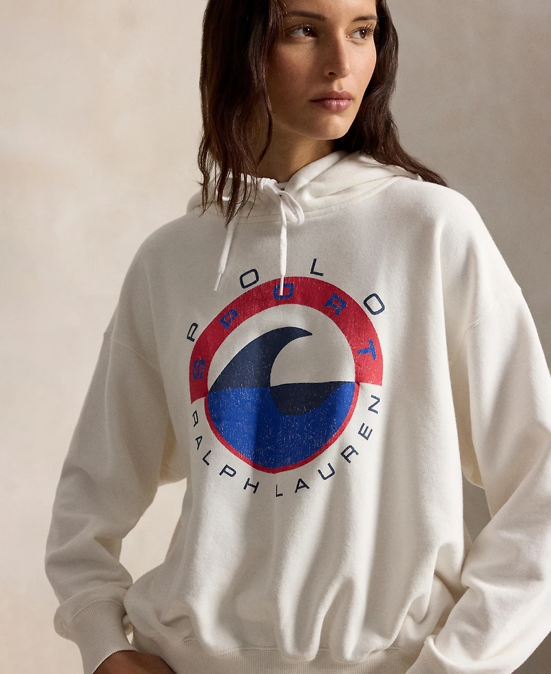 Polo Ralph Lauren Women's Drawstring Hood Long-Sleeve Sweatshirt