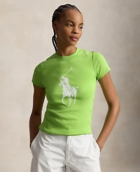 Polo Ralph Lauren Women's Slim Fit Crewneck Short-Sleeve T-Shirt