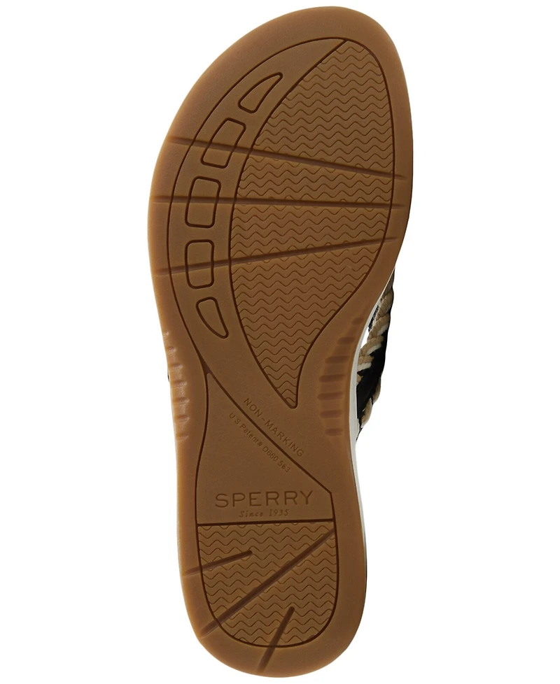 Sperry Women's Pony Fish Open Toe Slip-On Sandals