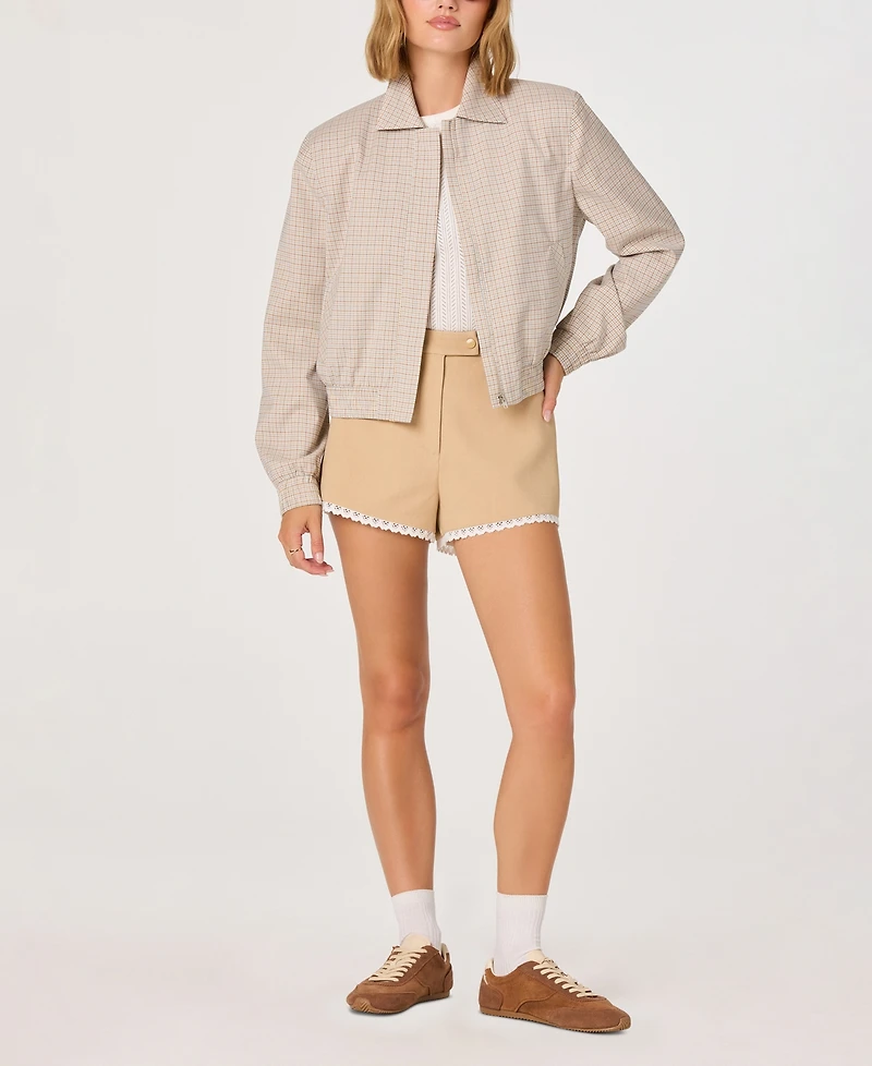 Astr the Label Women's Reid Collared Jacket