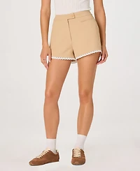 Astr the Label Women's Kya Zippered Shorts