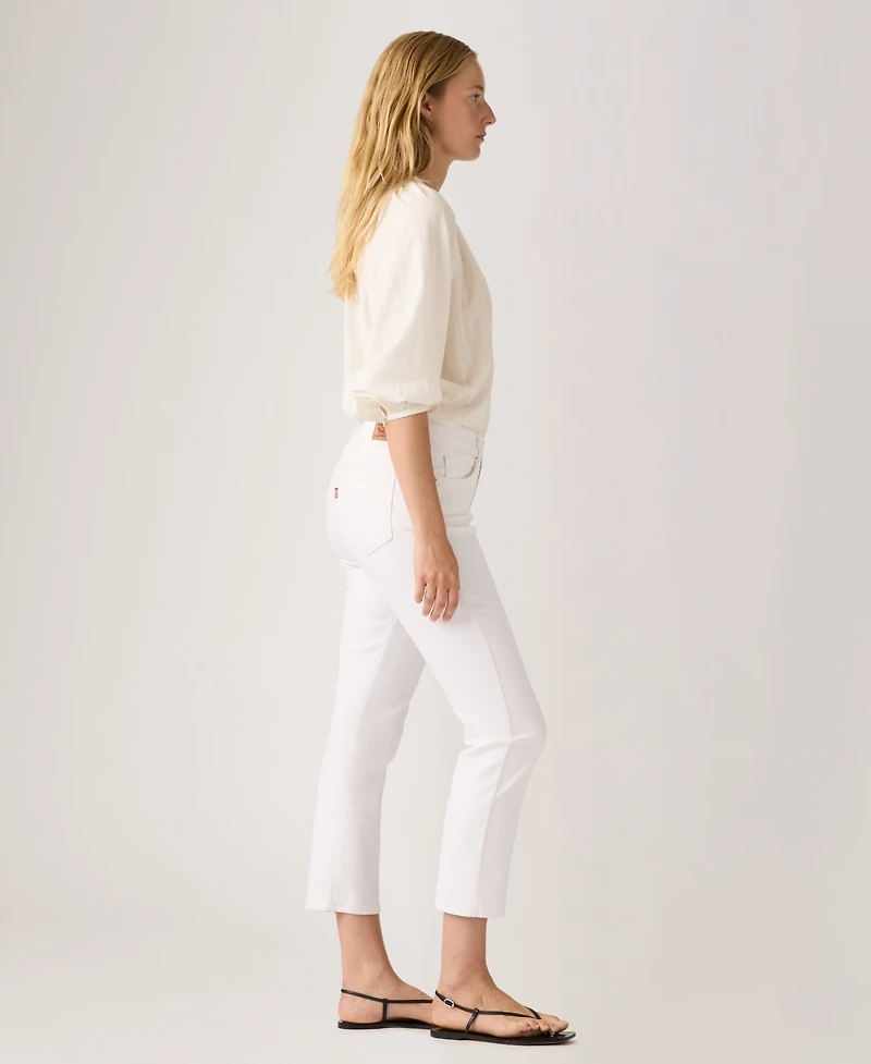 Levi's Women's Classic Mid-Rise Ankle Straight-Leg Jeans