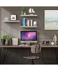 Sorbus Floating Shelf, Set of 3