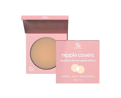 M3 Naturals Women's M3 Silicone Multi-Use Nipple Covers Invisible Boob Pasties | Adhesive Breast Petals | Nipple Stickers for Full Coverage | 1 pack