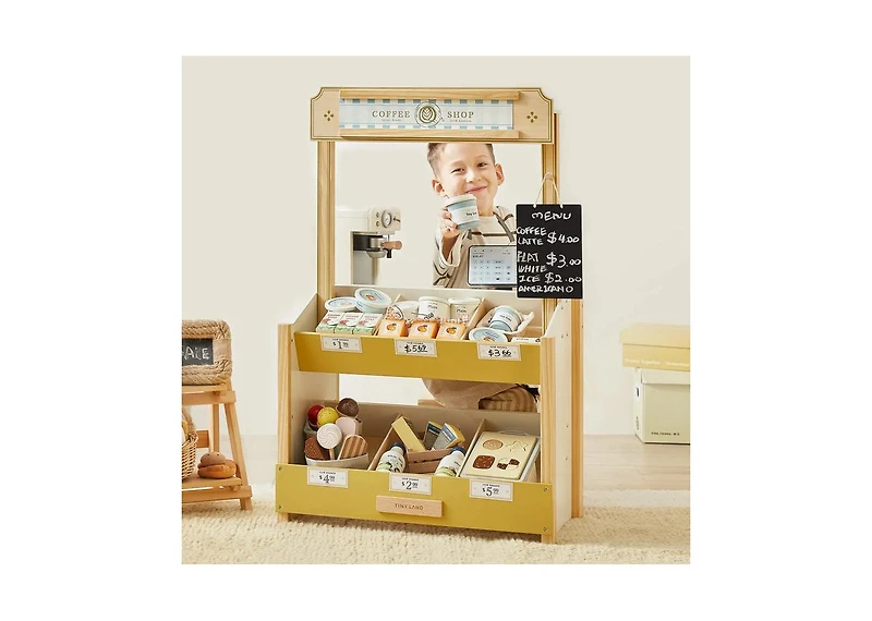 Tiny Land Kid's Grocery Store Playset
