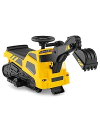 Slickblue Electric 3-in-1 Ride On Tractor Excavator for Kids with Music