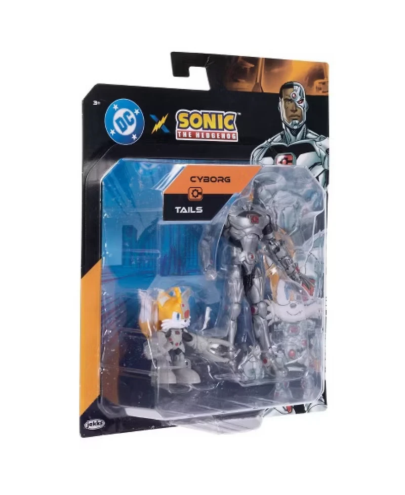 Sonic The Hedgehog Tails and Cyborg Action Figures