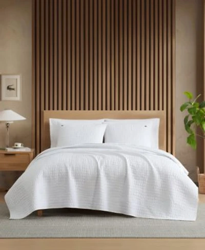 Lacoste Home Croc Scale Cotton Quilt Sets