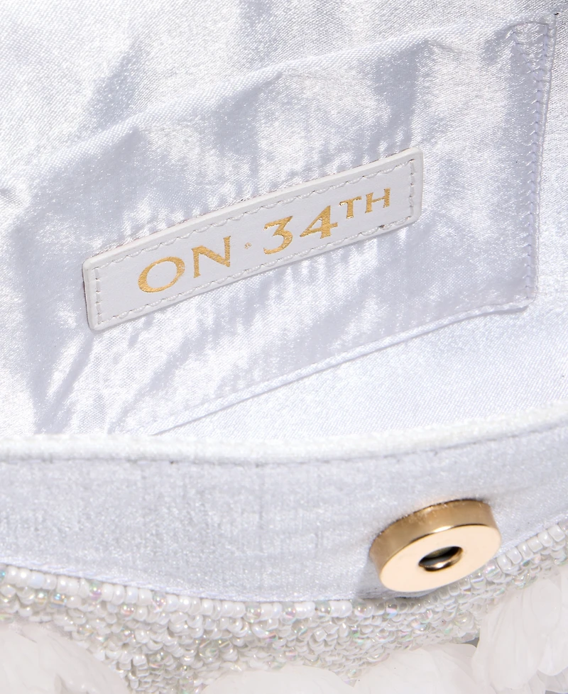 On 34th Hand Beaded Shoulder Bag, Exclusively at Macy's