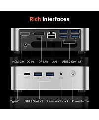 Acemagic K1 Amd Ryzen3 4300U Mini Pc,16GB Ram+512GB Ssd