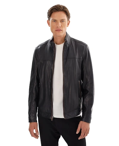 Regency Leathers Men's Adrian Leather Jacket