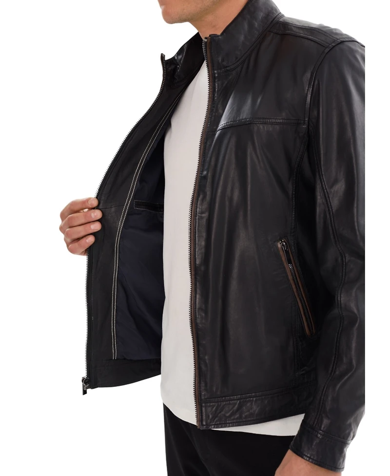 Regency Leathers Men's Adrian Leather Jacket