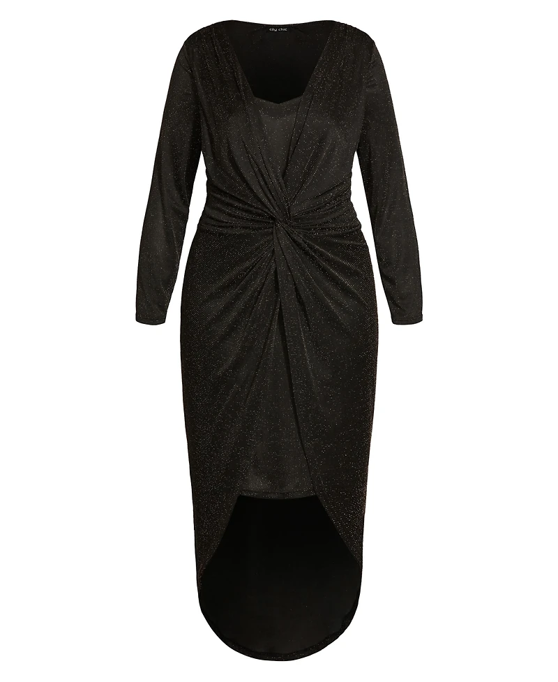 City Chic Women's Mysterious Dress