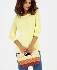 Style & Co Medium Zippered Shoulder Bag, Exclusively at Macy's