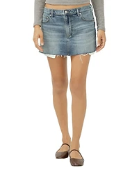 Silver Jeans Co. Women's Denim Micro Skirt