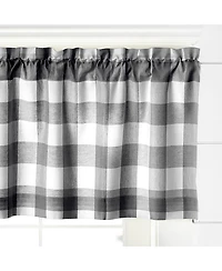 Elrene Home Fashions Farmhouse Living Buffalo Check Window Valance