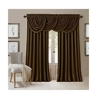 Elrene Home Fashions All Seasons Waterfall Window Valance