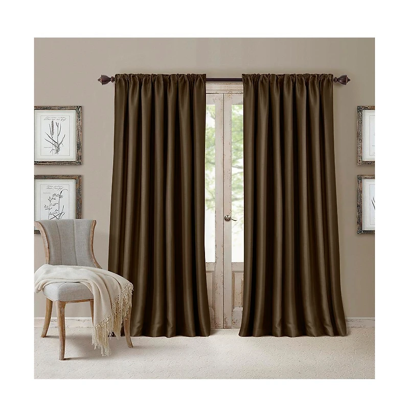 Elrene Home Fashions All Seasons Blackout Window Curtain
