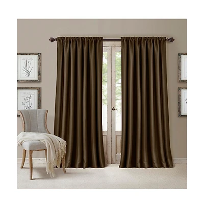 Elrene Home Fashions All Seasons Blackout Window Curtain