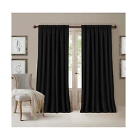 Elrene Home Fashions All Seasons Blackout Window Curtain