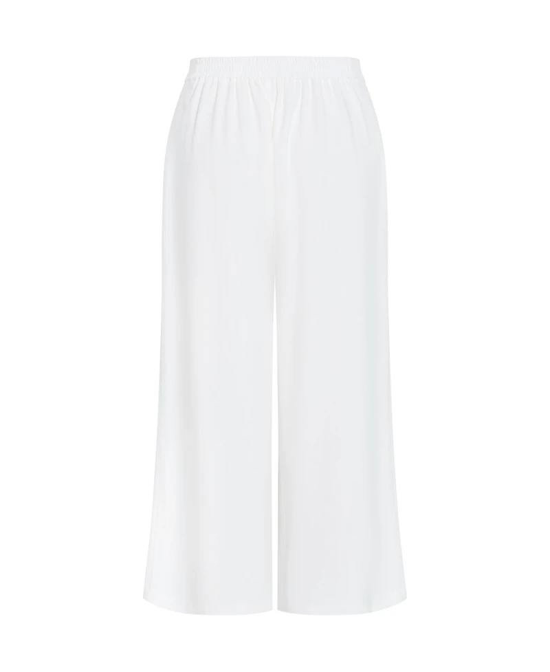 City Chic Women's Plus Abbie Fully Lined Wide Leg Pant