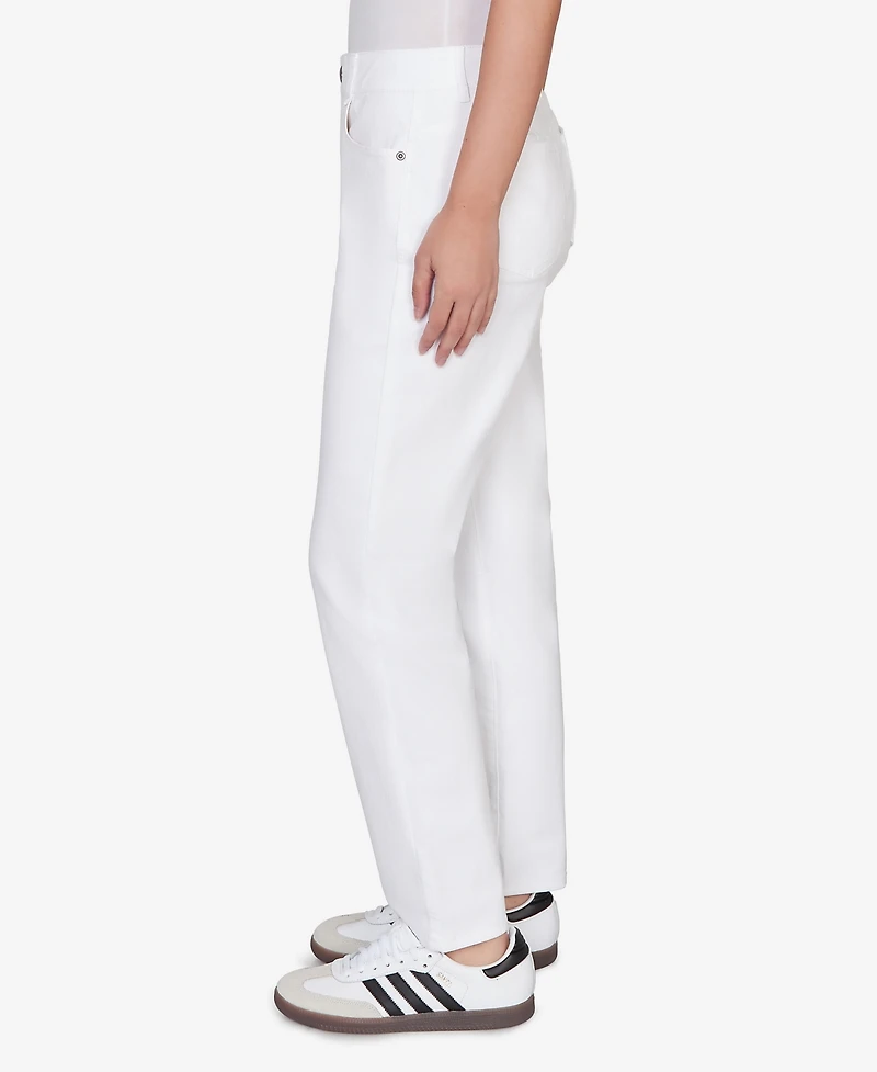 Ruby Rd. Plus Curve Enhancing Five Pocket Slim Leg Jeans