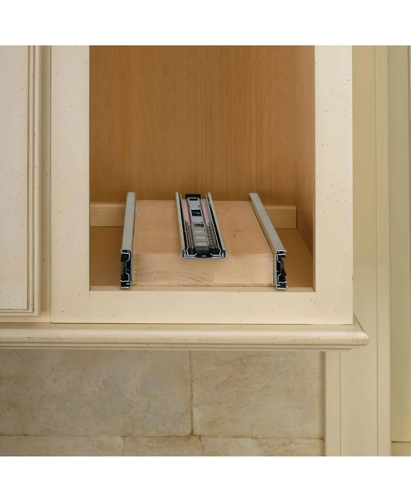 Rev-a-Shelf 8" Pullout Wall Kitchen Cabinet Organizer Storage Rack, 448-wc-8C