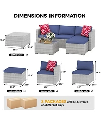 gaomon 5 Pieces Patio Furniture Set