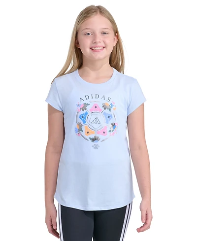 adidas Girls' 8-16 Short-Sleeve Soccer T-Shirt