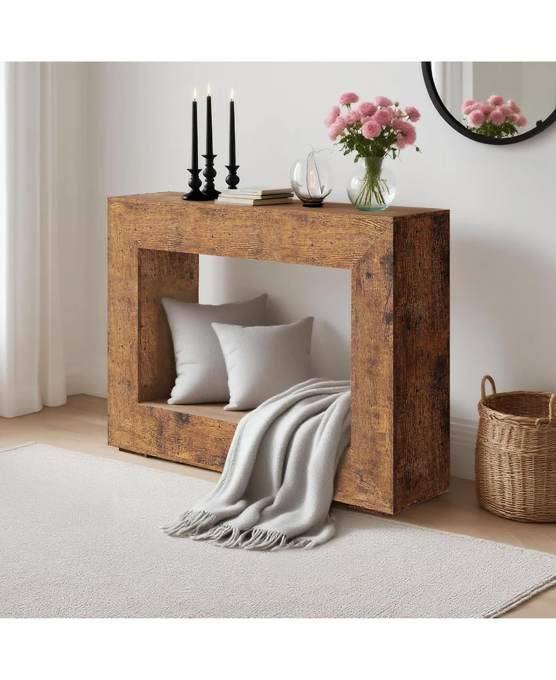 gaomon Farmhouse Console Table