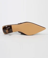 Berness Womens Corrie Kitten Heel Mj Slingbacks