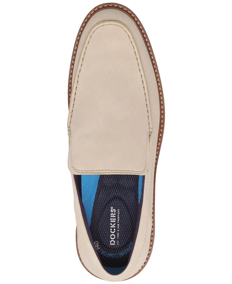Dockers Men's Harmon Casual Crazy-Horse Slip-On Loafers