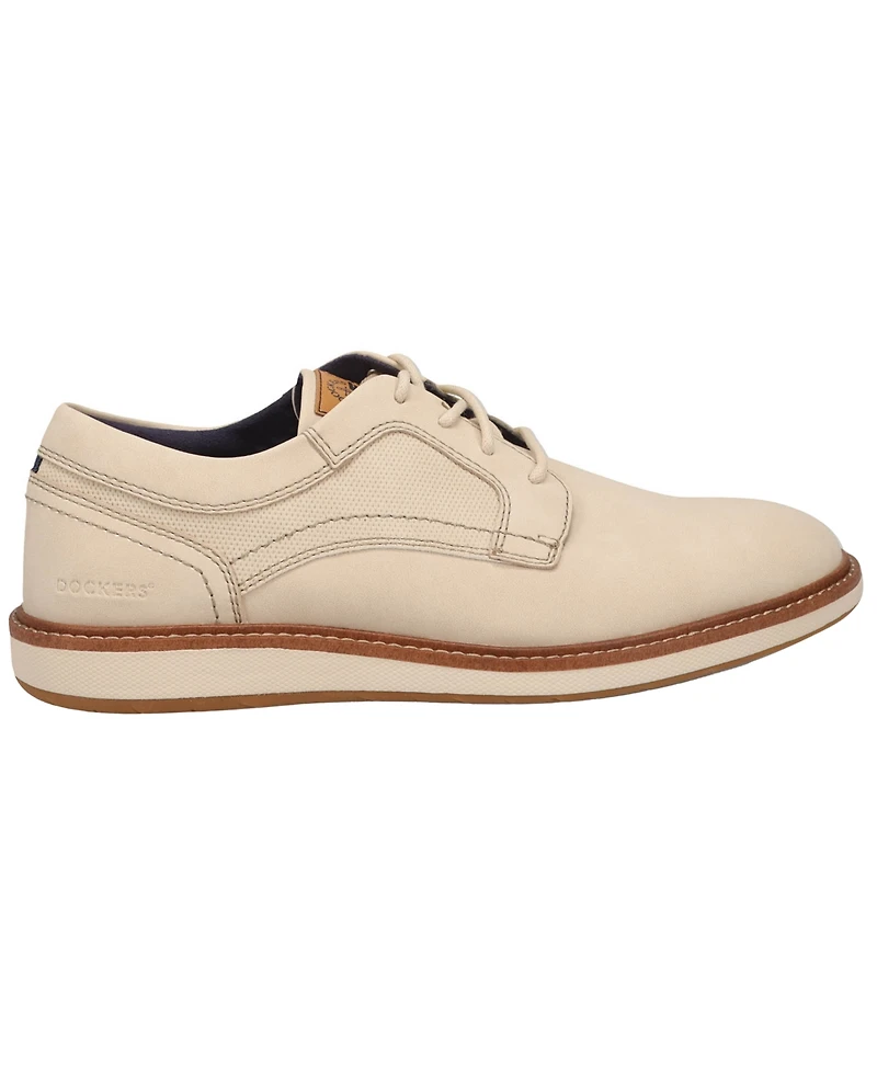 Dockers Men's Halstead Casual Crazy-Horse Lace-Up Oxfords