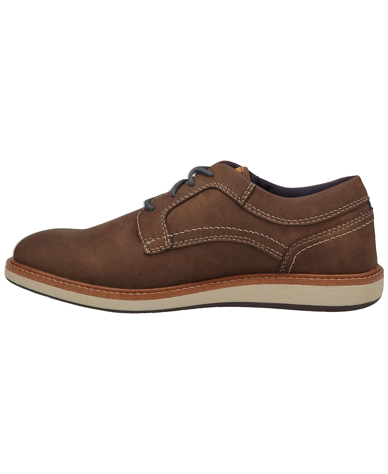 Dockers Men's Halstead Casual Crazy-Horse Lace-Up Oxfords