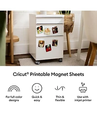 Cricut Printable Magnet Sheets - 8.5 in x 11 in (8 ct)