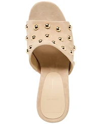 Dolce Vita Women's Holta Studded Slip-On Wedge Sandals