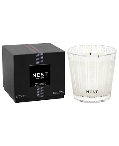 Nest New York Rosemary, Lavender and Sage 3-Wick Candle, 21.1 oz.