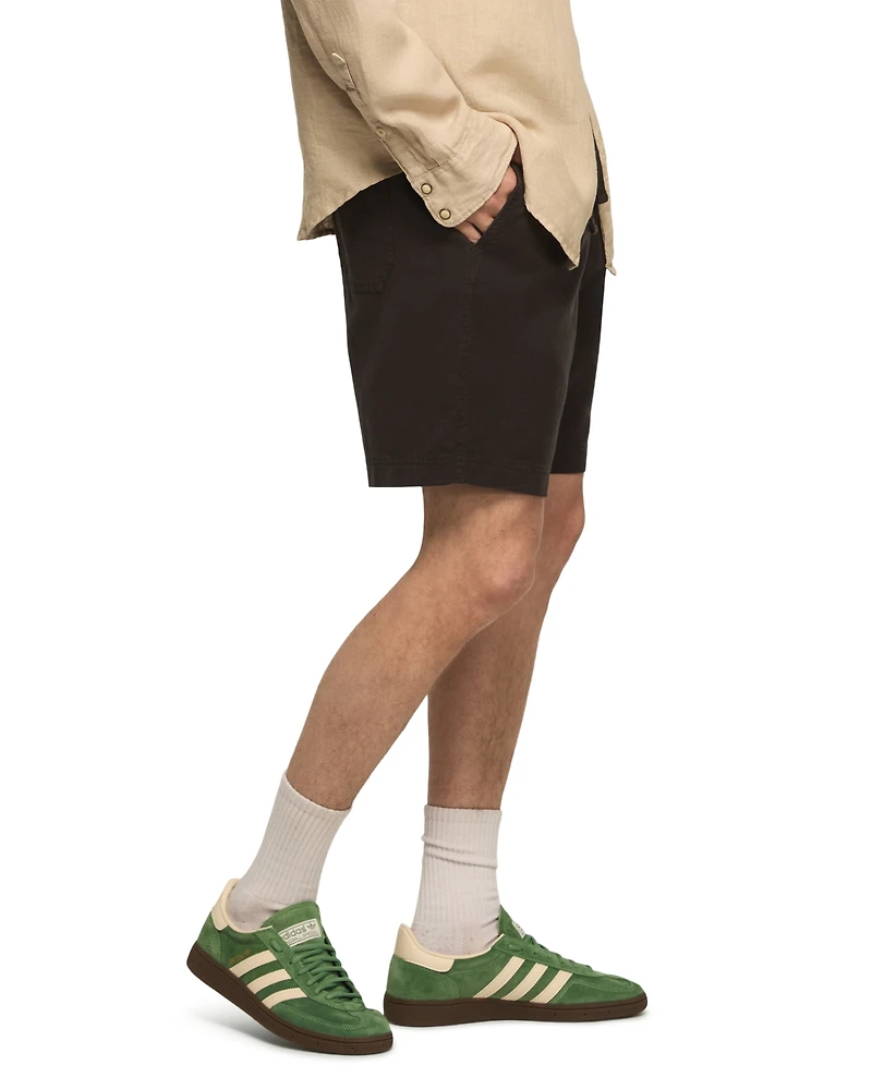 Lucky Brand Men's Pull-On Linen Shorts