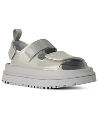 Ugg Kids' GoldenGlow Glossy Sparkles Open Toe Sandals
