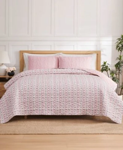 Jessica Simpson Floral Hazel Cherry Blossom Quilt Set