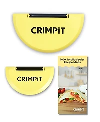 CRIMPiT 3-Pc. Flour Tortillas Maker with Recipe Book Set