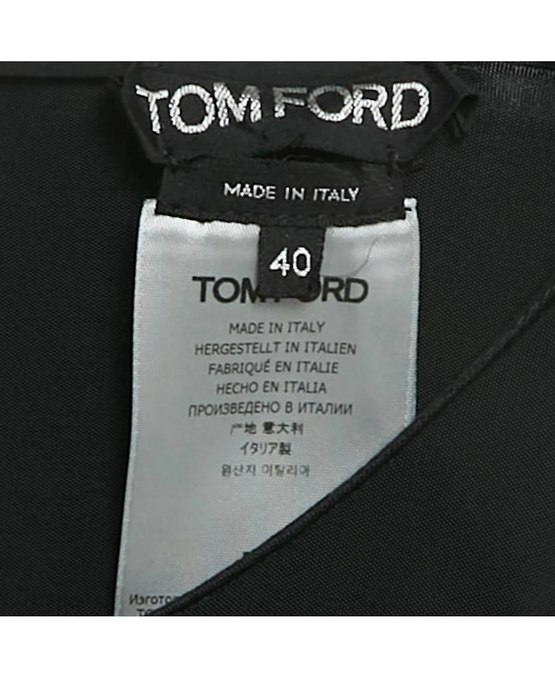 Pre-Owned Tom Ford Women's Jersey Belted Kaftan Maxi Dress