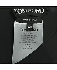 Pre-Owned Tom Ford Women's Jersey Belted Kaftan Maxi Dress