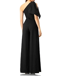 Ivonne Women's One-Shoulder Wide-Leg Jumpsuit