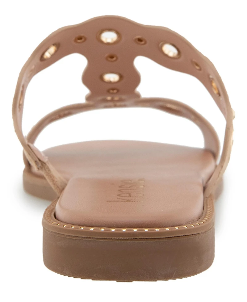 Kensie Women's Margaret Flat Sandal