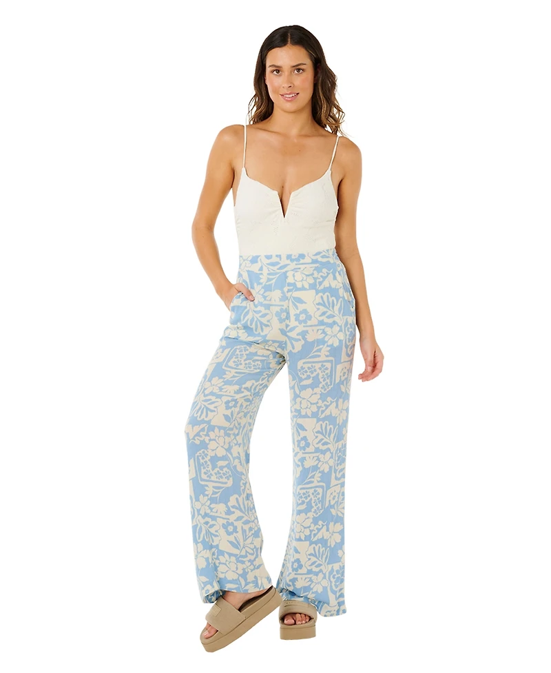 Rip Curl Women's Party Pack Yardage Print Beach Pants