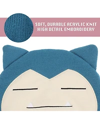 Pokemon Men's Snorlax Blue Laplander Knit Cap