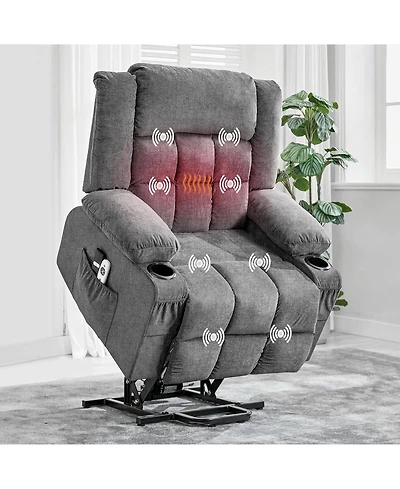 gaomon Power Lift Recliner Chair with Heat & Massage